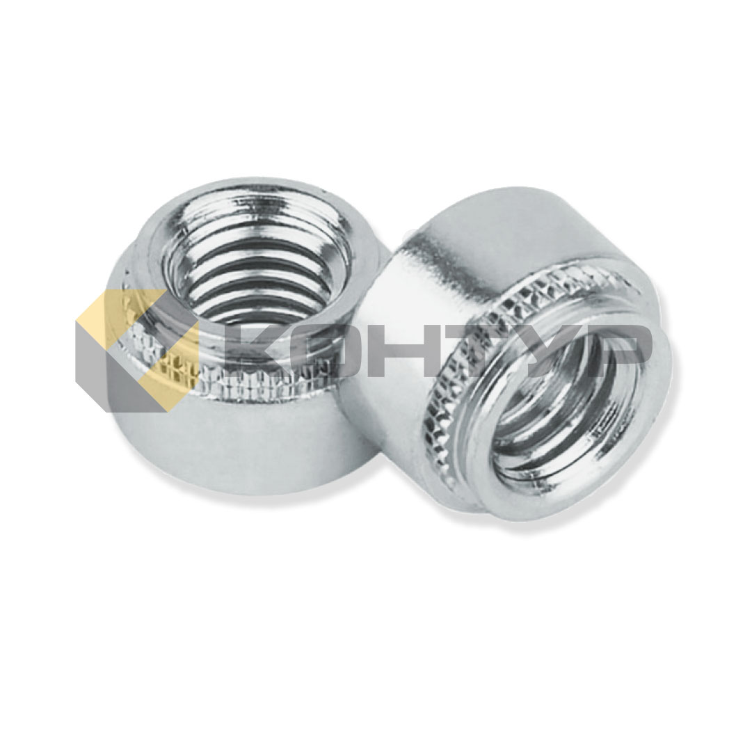 SP4-M3-0 M3 Clinch Nut Hardened 0 S/S (HCN4) Гайка запрессовочная резьбовая М3 стальная нержавеющая